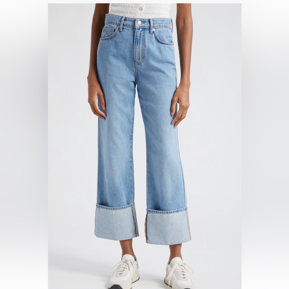 NWT Veronica Beard Dylan Cuffed Jeans